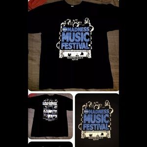 Madness Music Festival 2014 Dallas Tshirt Mens sz XL The Killers SpringsteenNEW